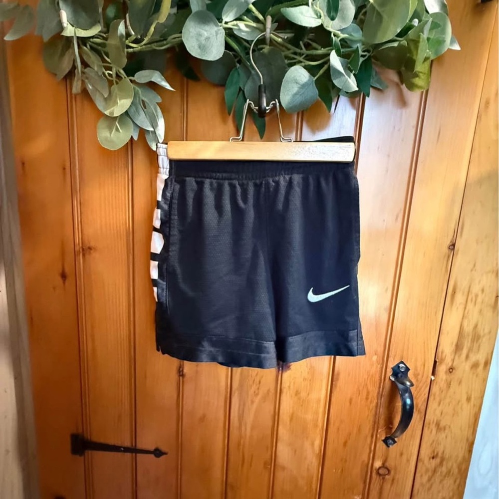 Nike Black Shorts with white Logo